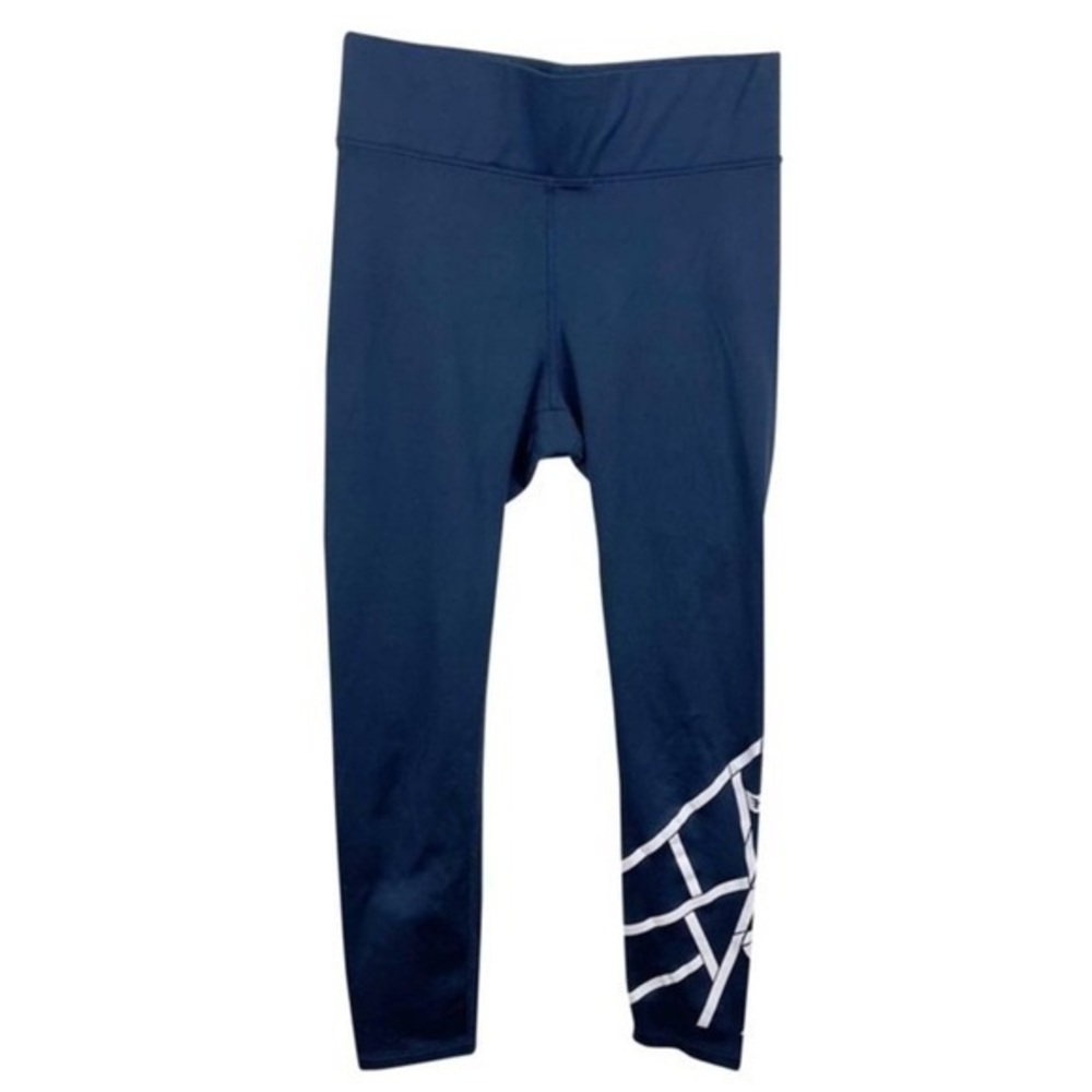 Heroine Sport Navy Leg Detail Active Leggings Size Medium